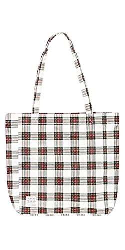 Jack Wills Ambleside Tartan Book Bag Tote Bag 1click4all