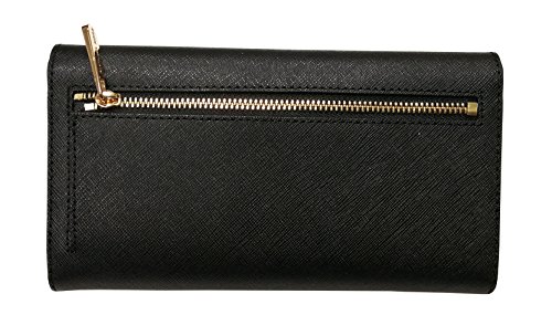 Michael kors leather trifold wallet deals
