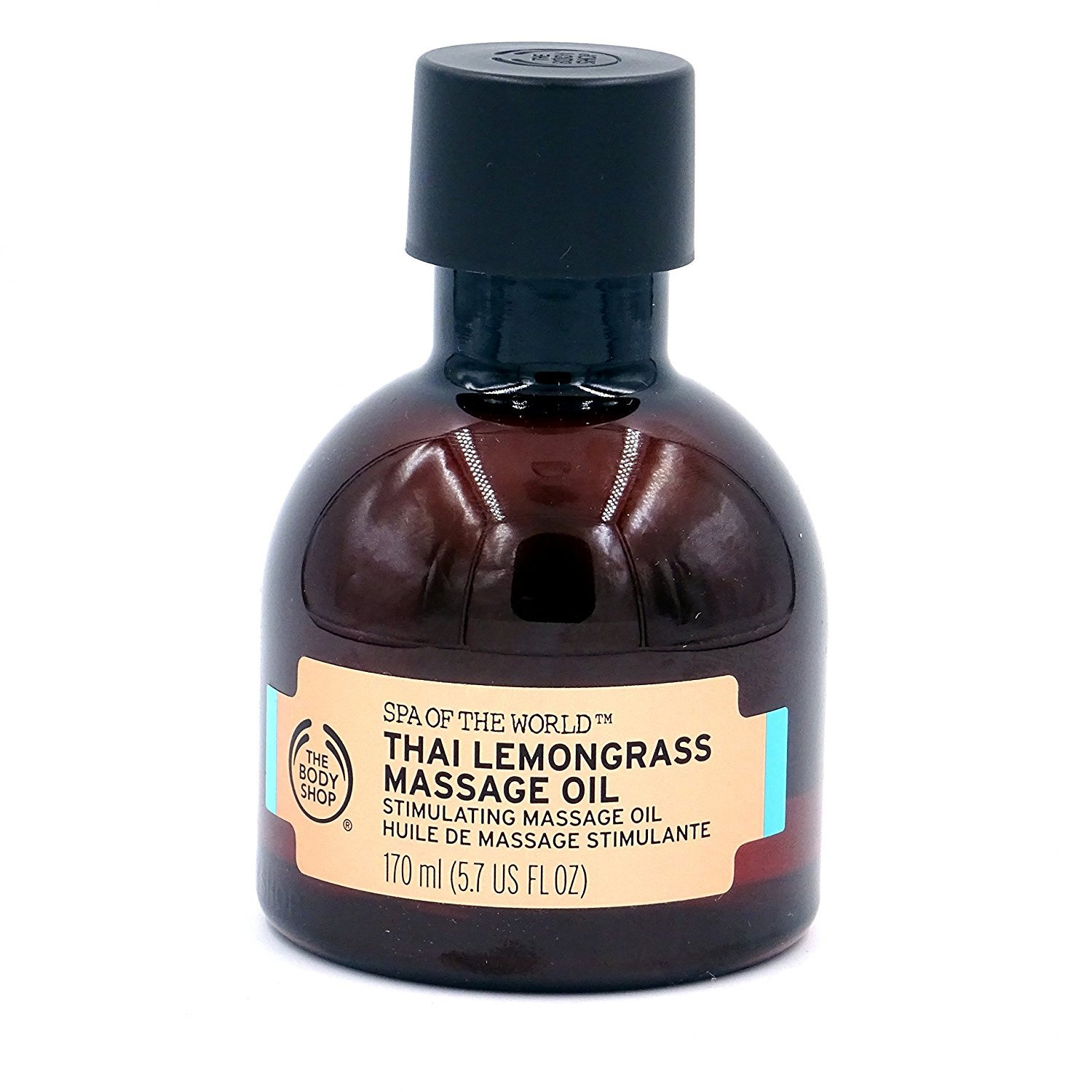 The Body Shop Spa of The World Massage Oil-French Lavender/Tahitian  Orchid/Thia Lemon Grass (Thia Lemon Grass) - 1click4all