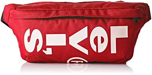 LEVIS FOOTWEAR AND ACCESSORIES Banana Sling Men’s Shoulder Bag, Red (B Red), 5.5x10x25.5 centimeters (W x H x L)