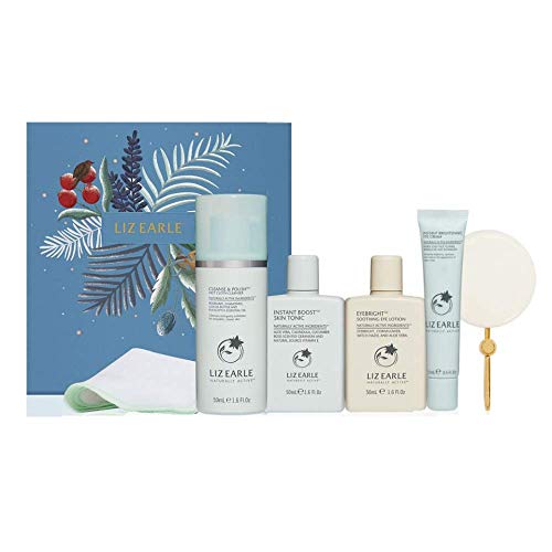 Liz Earle Brighter Every Day Collection Christmas Kit Gift Set For  Brightening More Youthful Radiance Glow With Complete Essentials Bundle For  Skincare Cleanses Refresh Hydrate Lightweight Soothing - 1click4all