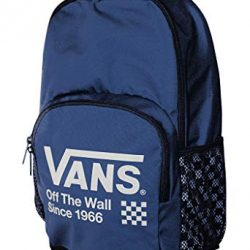 Vans SPORTY BACKPACK Navy Blue White Day pack Daybreak Bag Boy Girl Causal Travel Laptop