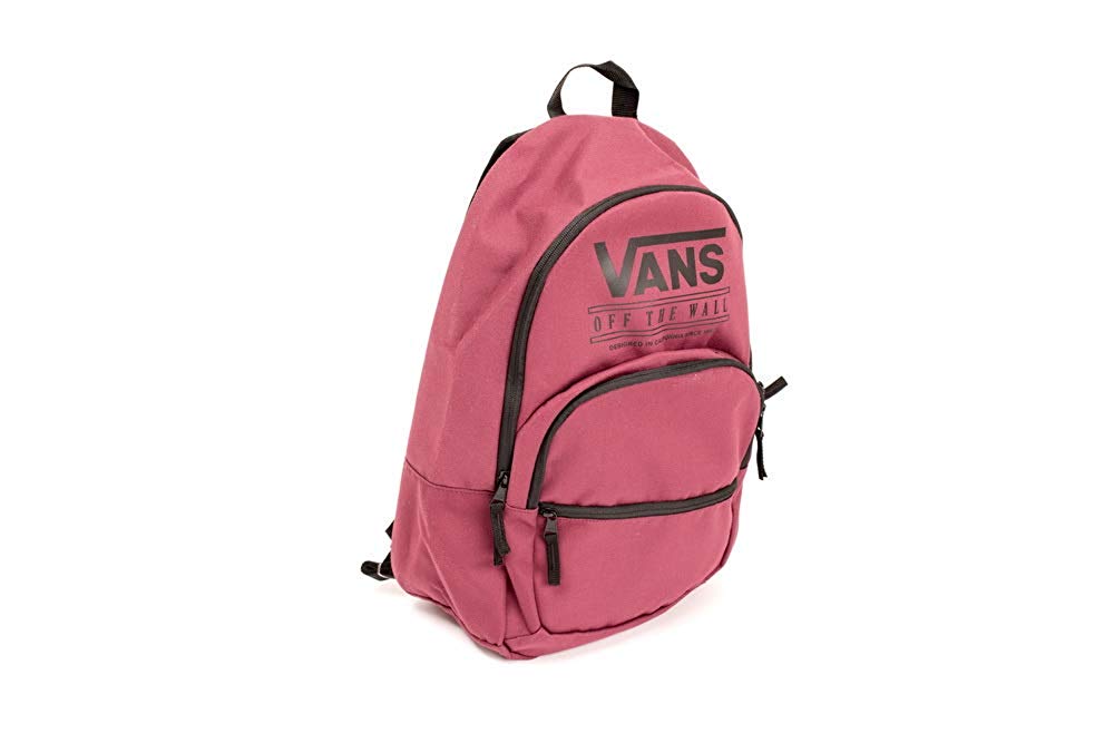 vans off the wall backpack pink